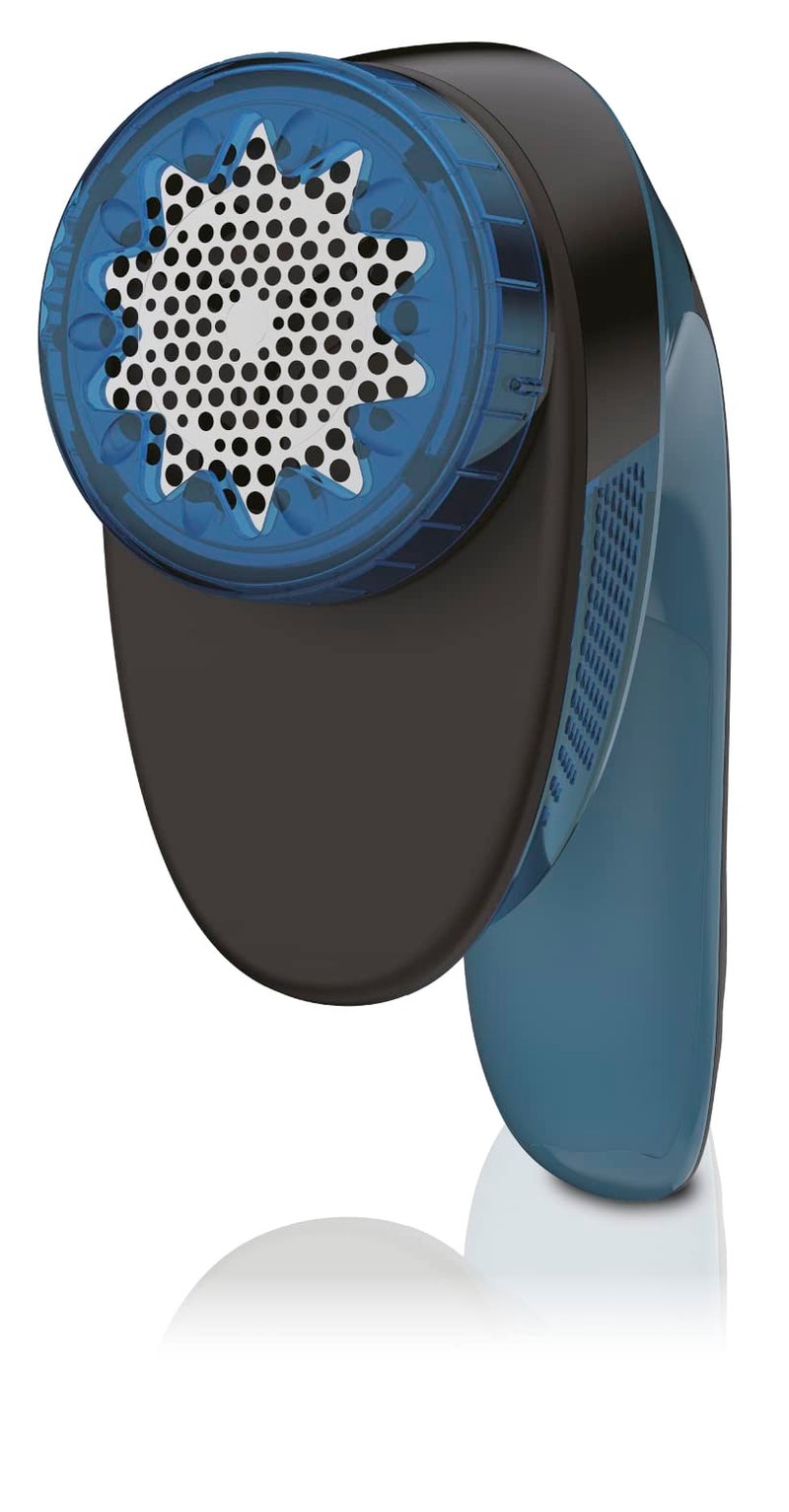 Rowenta JA1011 Portable Lint Remover Shaver with Adjustable Shave Height, Fabric Defuzzer, Blue - Image 3